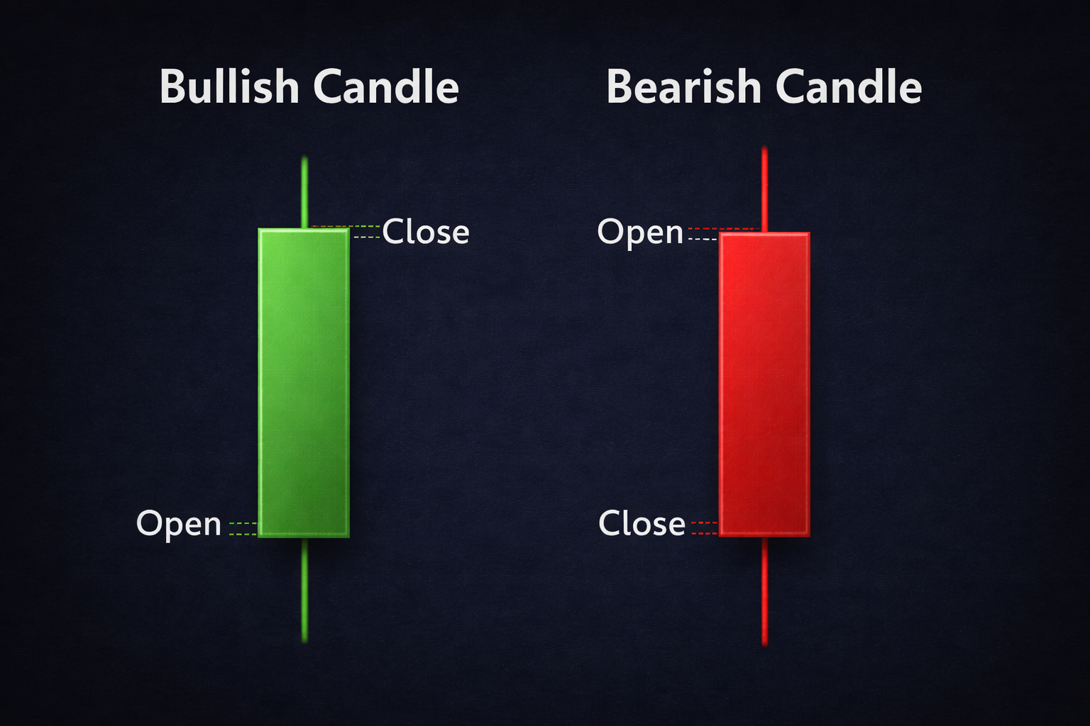 Candlestick chart language (Open High Low Close)